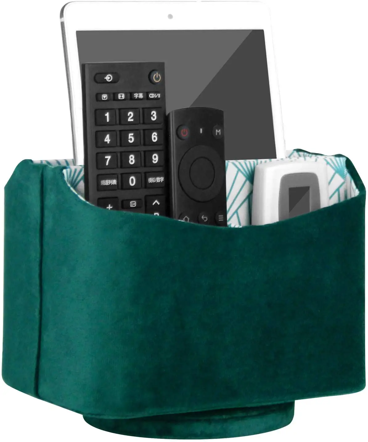 绒布桌面旋转收纳 (2)