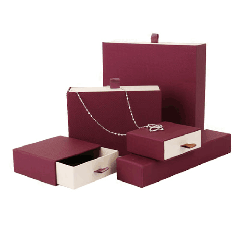 Factory Supply Packaging  Jewelry Box With Logo Printing