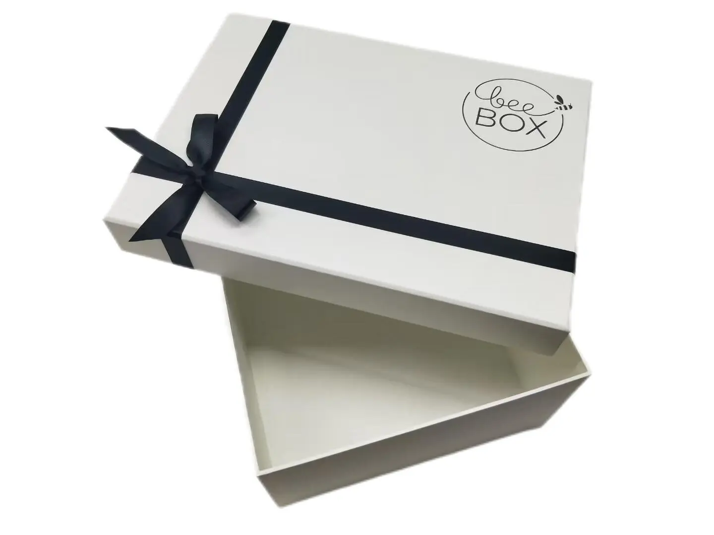 white lid and base storage gift box