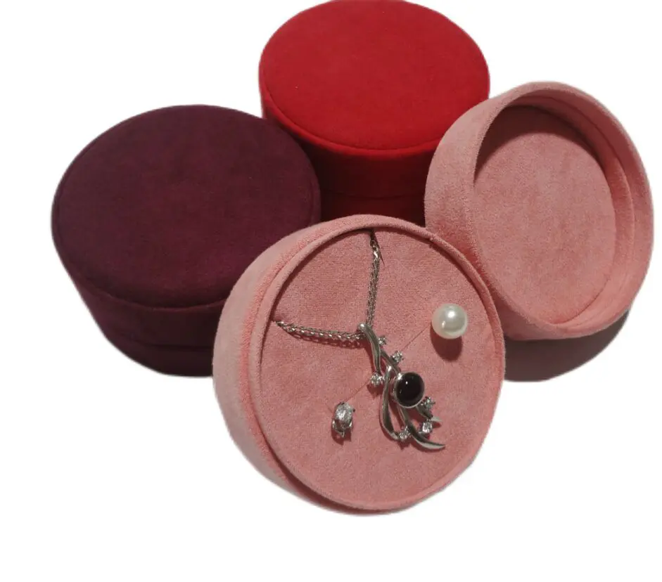 Velvet ring box Velvet box for single/double