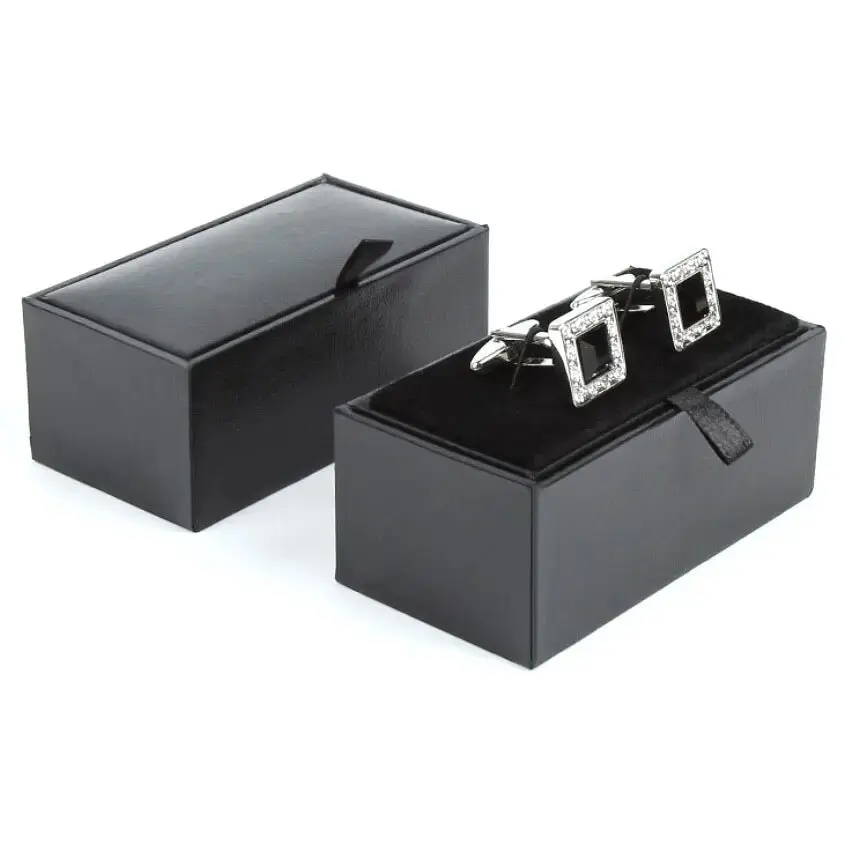 cufflinks box black cufflinks box
